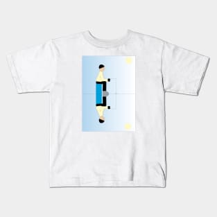 Fishing reflection Kids T-Shirt